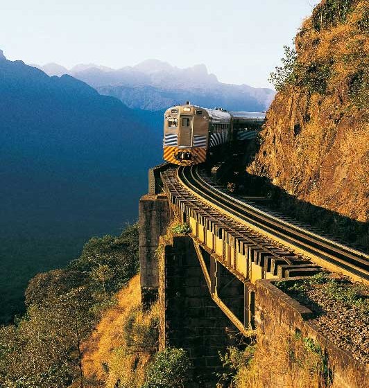 Viagem de trem no Paraná - Jornal da Cidade