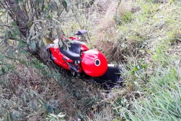 Motociclista perde o controle - Jornal da Cidade