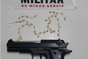 tráfico e porte de arma falsa - Jornal da Cidade