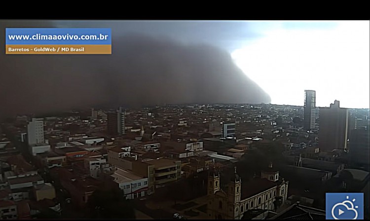 Tempestade de areia - Jornal da Cidade