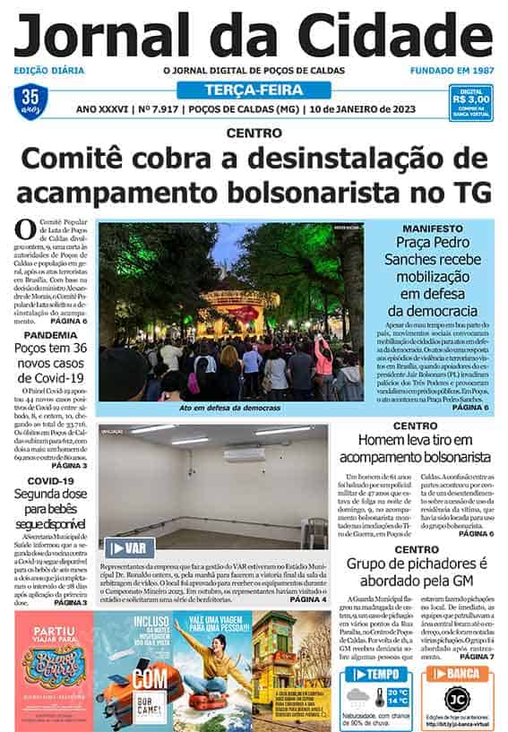 Jornal da Cidade 10 de novembro de 2023 - Jornal da Cidade